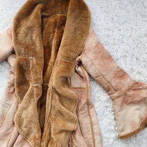 Faux Fur Lined Coat